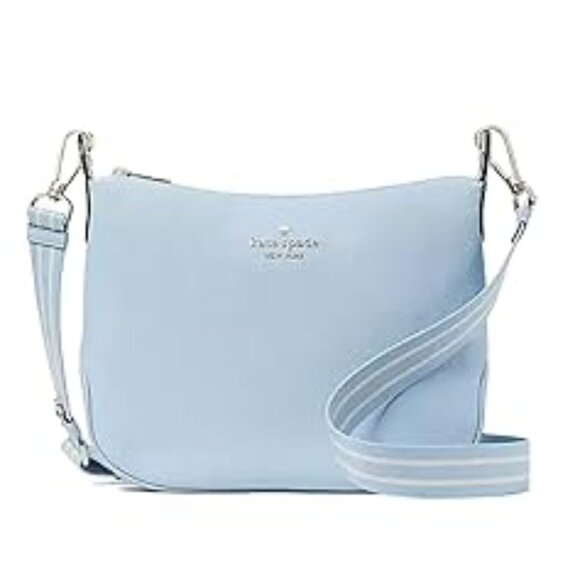 #124 NWT - Kate Spade Rosie Leather Shoulder Bag (Celeste Blue) - Picture 4 of 16